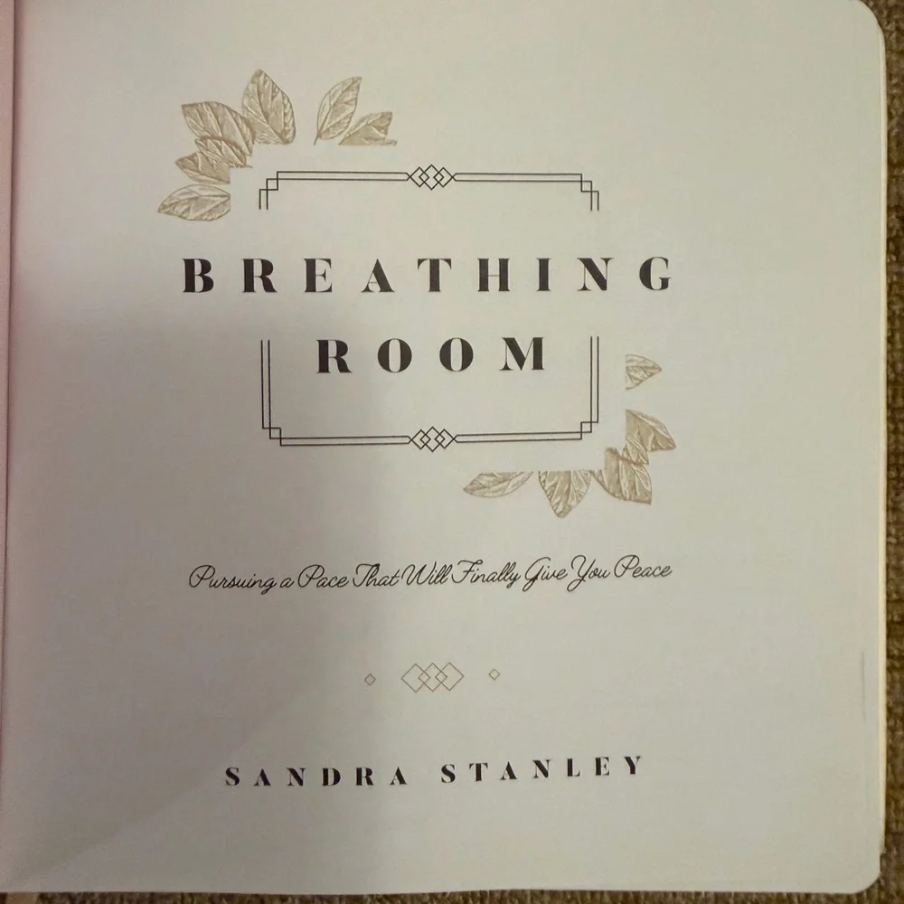 Breathing Room Devotional, by Sandra Stanley, Softcover 28 Day Devotional Women